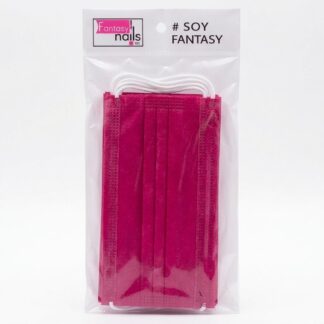 Cubreboca 3pz Rosa Fucsia Fantasy