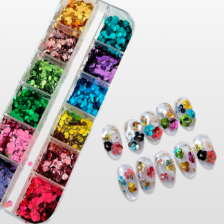 Estuche de Acetatos Confetti de colores