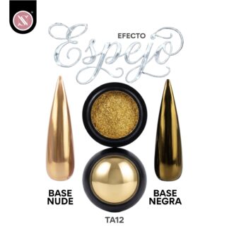 Efecto Espejo TA12 oro Studio Nails