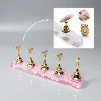 Exhibidor / Soporte para tips Mod. Corazones Rosas