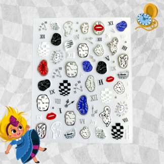 Sticker Relojes Derretidos